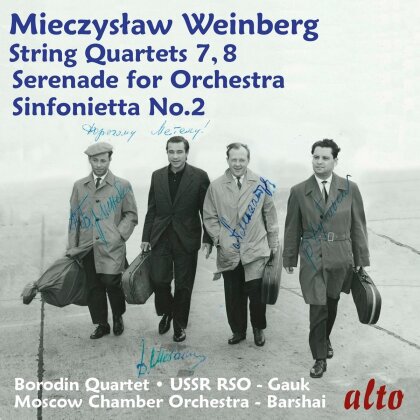 Borodin Quartet, U.S.S.R Radio Symphony Orchestra, Mieczyslaw Weinberg (1919-1996), Alexander Gauk, … - String Quartets Nos.7 & 8 - Serenade