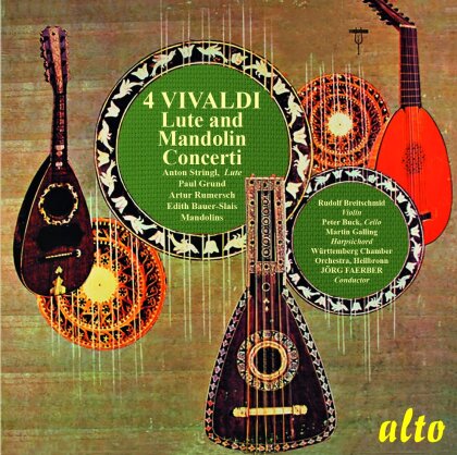 Antonio Vivaldi (1678-1741), Jörg Faerber, Paul Grund, Artur Rumersch, … - Lute and Mandolin Concerti