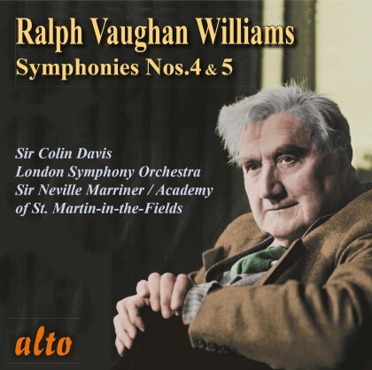 Ralph Vaughan Williams (1872-1958), Sir Colin Davis, Sir Neville Marriner, London Symphony Orchestra & Academy of St. Martin in the Fields - Symphonies Nos.4 & 5