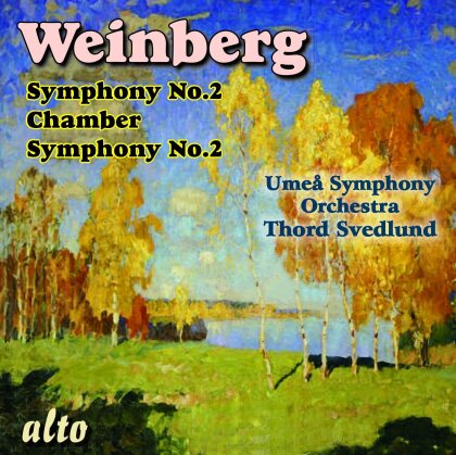 Mieczyslaw Weinberg (1919-1996), Thord Svedlund & Umea Symphony Orchestra - Symphony No.2 - Chamber Symphony No.2