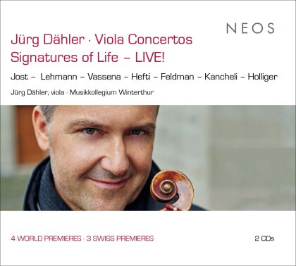 Jürg Dähler, Musikkollegium Winterthur, Jost, Furrer, … - Signatures Of Life - Live! (2 CDs)