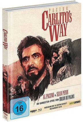 Carlito's Way (1993) (Arthaus, Limited Edition, Mediabook, Restaurierte Fassung, 4K Ultra HD + Blu-ray)