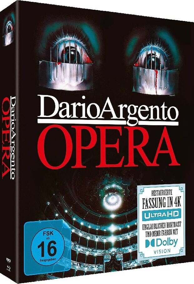 Opera (1987) (Hardcover, Restaurierte Fassung, Special Edition, 2 4K Ultra HDs + 3 Blu-rays)