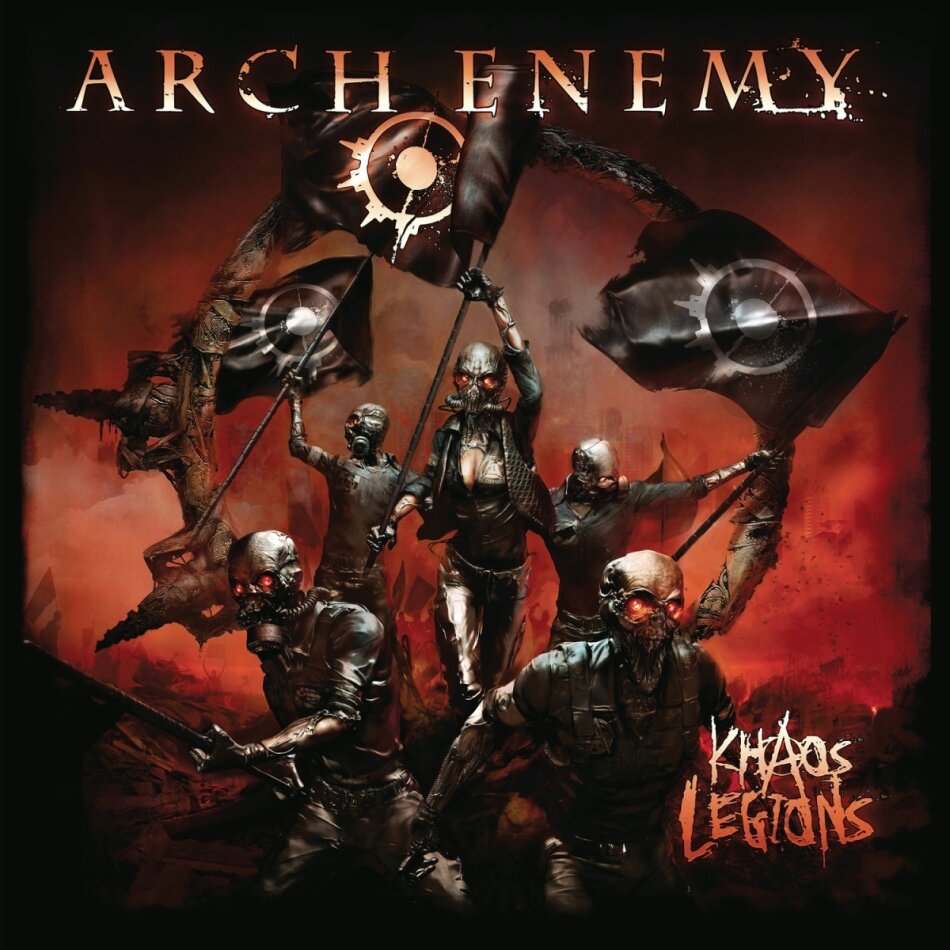 Arch Enemy - Khaos Legions (2023 Reissue, Black Vinyl, Century Media, LP)