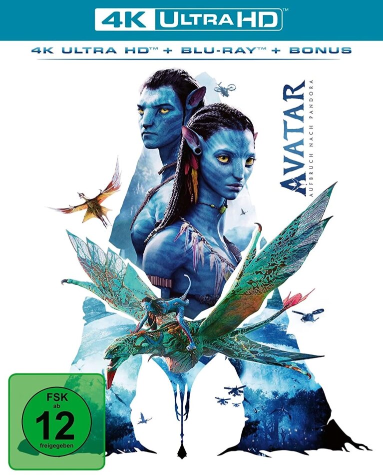 Avatar - Aufbruch nach Pandora (2009) (4K Ultra HD + 2 Blu-rays)