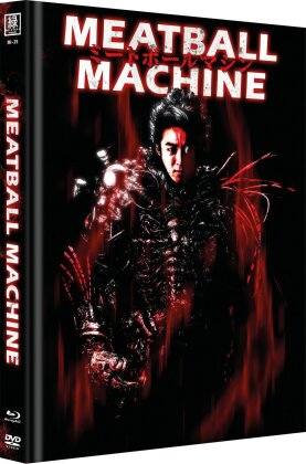 Meatball Machine (2005) (Cover A, Edizione Limitata, Mediabook, Uncut, Blu-ray + DVD)