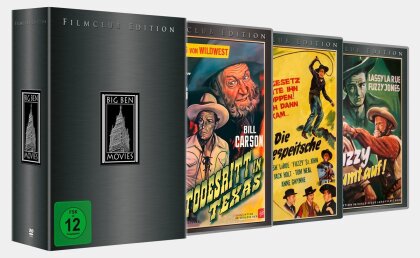 Big Ben Movies - Al "Fuzzy" St. John - Die Todespeitsche / Fuzzy räumt auf / Todesritt in Texas (Filmclub Edition, 3 DVDs)