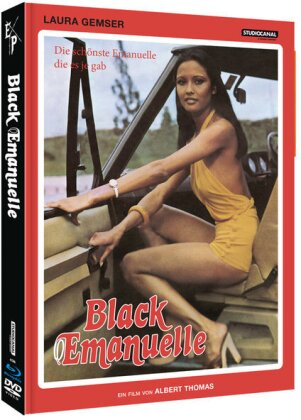 Black Emanuelle (1975) (Cover B, Édition Limitée, Mediabook, Blu-ray + DVD)