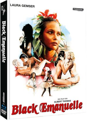 Black Emanuelle (1975) (Cover D, Édition Limitée, Mediabook, Blu-ray + DVD)