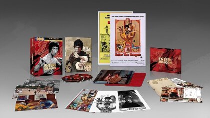 Enter the Dragon (1973) (50th Anniversary Edition, Limited Collector's Edition, Steelbook, 4K Ultra HD + Blu-ray)