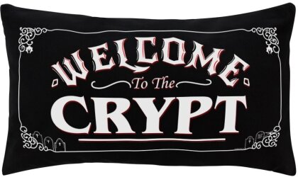 Welcome To The Crypt - Rectangular Cushion
