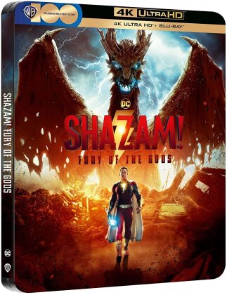 Shazam! 2 - Furia degli dei (2023) (Édition Limitée, Steelbook, 4K Ultra HD + Blu-ray)
