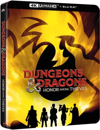 Dungeons & Dragons - L'onore dei ladri (2023) (Edizione Limitata, Steelbook, 4K Ultra HD + Blu-ray)