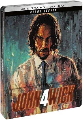 John Wick 4 (2023) (Edizione Limitata, Steelbook, 4K Ultra HD + Blu-ray)