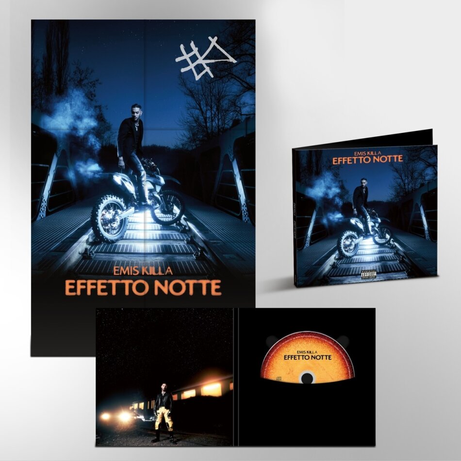 Emis Killa - Effetto Notte (CD Jukebox Pack + Poster Autografato)