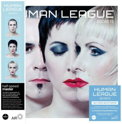The Human League - Secrets (Black Vinyl, 2023 Reissue, Demon/Edsel, Half Speed Mastering, 2 LP)