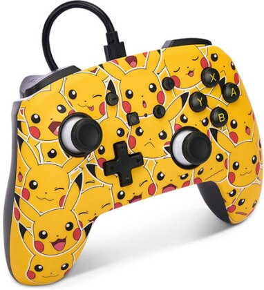 Switch Controller Enhanced wired Pikachu Gefühle PowerA
