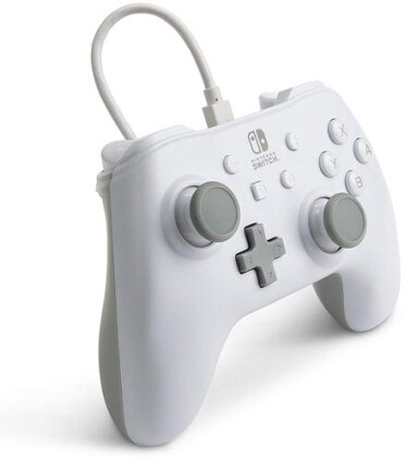 Powera White Wired Controller