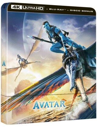 Avatar: La via dell'acqua - Avatar 2 (2022) (Édition Limitée, Steelbook, 4K Ultra HD + 2 Blu-ray)