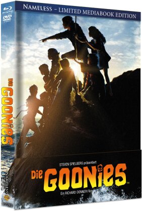 Die Goonies (1985) (Cover C, Limited Edition, Mediabook, Blu-ray + DVD)