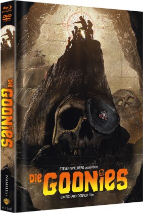 Die Goonies (1985) (Cover E, Limited Edition, Mediabook, Blu-ray + DVD)