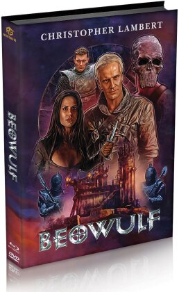 Beowulf (1999) (Cover A, Wattiert, Édition Limitée, Mediabook, Blu-ray + DVD)