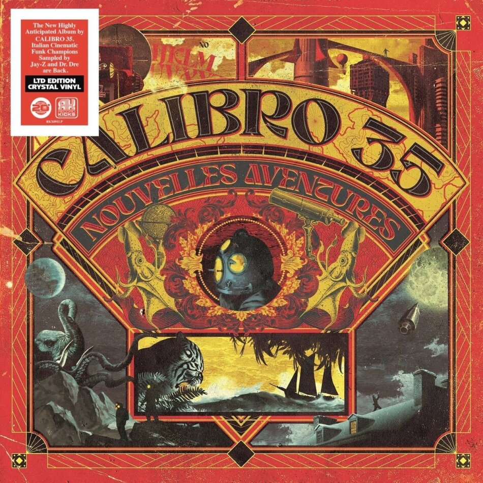 Calibro 35 - Nouvelles Aventures Crystal Clear Vinyl, LP
