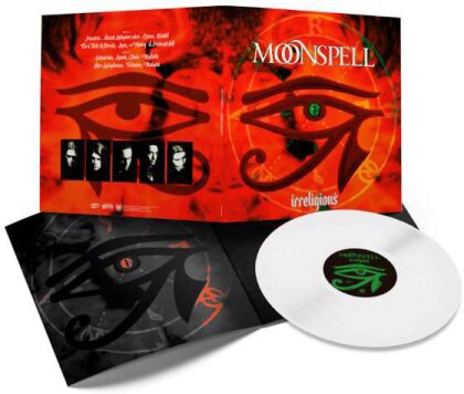 Moonspell - Irreligious (2023 Reissue, Limited Edition, White Vinyl, LP)
