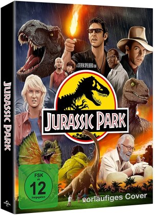 Jurassic Park (1993) (Limited Deluxe Edition, Steelbook, 4K Ultra HD + Blu-ray)