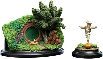 Open Edition Polystone - Hobbit Trilogy - 15 Gardens Smial Hobbit Hole