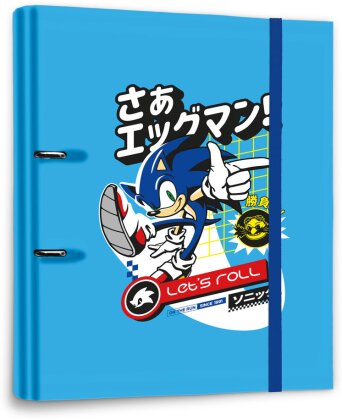 Sonic The Hedgehog: Let's Roll - 2-Ring Binder