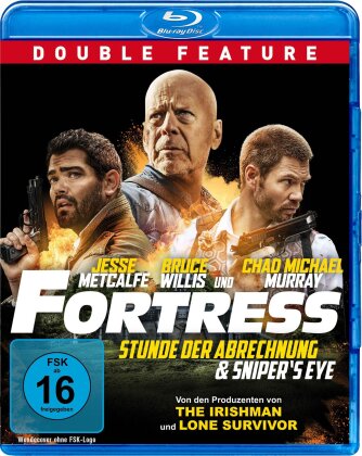 Fortress - Stunde der Abrechnung & Sniper's Eye (Double Feature, 2 Blu-rays)