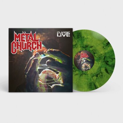 Metal Church - Classic Live (2023 Reissue, Reaper Entertainment, Marbled Vinyl, LP)