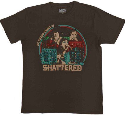 The Rolling Stones Unisex T-Shirt - Some Girls Shattered