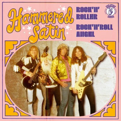 Hammered Satin - Rock 'n' Roller/Rock 'n' Roll Angel (7" Single)