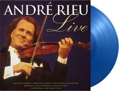 Andre Rieu - Live (Music On Vinyl, 2023 Reissue, Limited to 1000 Copies, Blue Vinyl, LP)