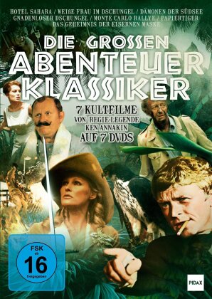 Die grossen Abenteuer Klassiker - 7 Filme (7 DVD)