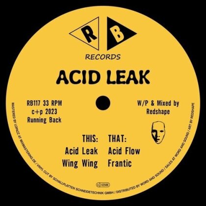 Redshape - Acid Leak (12" Maxi)