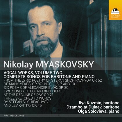 Nikolai Miaskowsky (1881-1950), Ilya Kuzmin, Dzambolat Dualev & Olga Solovieva - Vocal Works Volume Two