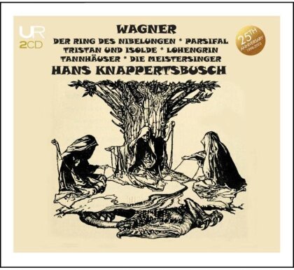 NDR Symphony Orchestra, Hans Knappertsbusch & Richard Wagner (1813-1883) - Knappertsbusch Conducts Wagner - Orchestral Works (2 CDs)