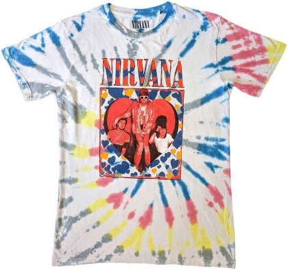 Nirvana Unisex T-Shirt - Heart (Wash Collection)