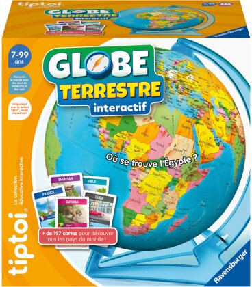 Tiptoi Globe interactif, f - französische Version,