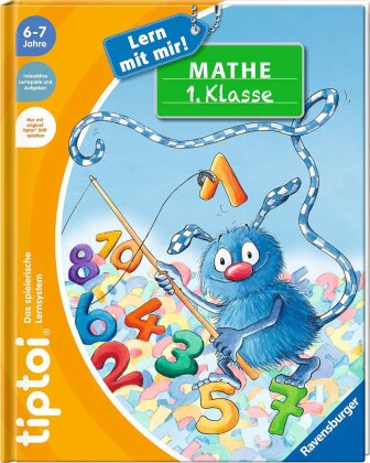 Tiptoi Buch Mathe 1. Klasse - Lern mit mir! 40 Seiten