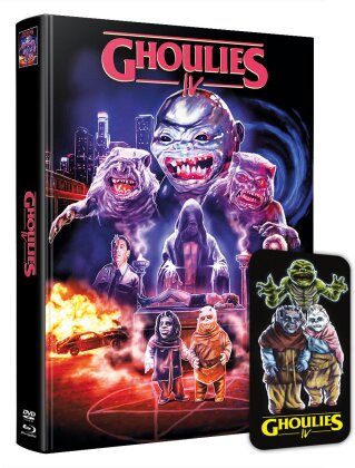 Ghoulies 4 (1994) (Cover W, Wattiert, Edizione Limitata, Mediabook, Uncut, Blu-ray + DVD)