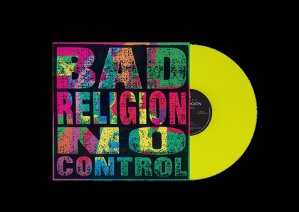 Bad Religion - No Control (2023 Reissue, Epitaph, Yellow Vinyl, LP)