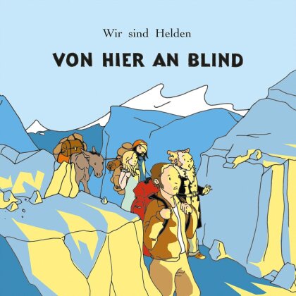 Wir Sind Helden - Von Hier An Blind (2023 Reissue, Vertigo Berlin, Light Blue Vinyl, LP)