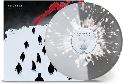 Polaris - Fatalism (Silver-Clear Split White Splatter Vinyl, LP)