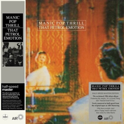 That Petrol Emotion - Manic Pop Thrill (2023 Reissue, Half Speed Mastering, Demon/Edsel, LP)