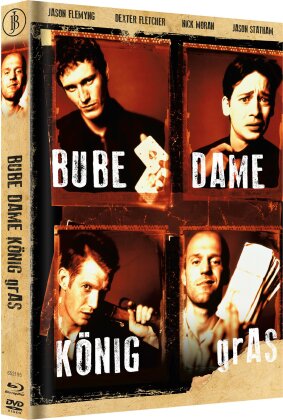 Bube, Dame, König, Gras (1998) (Cover B, Édition Limitée, Mediabook, Blu-ray + DVD)