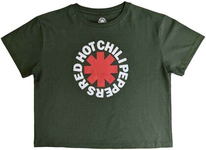 Red Hot Chili Peppers Ladies Crop Top - Classic Asterisk